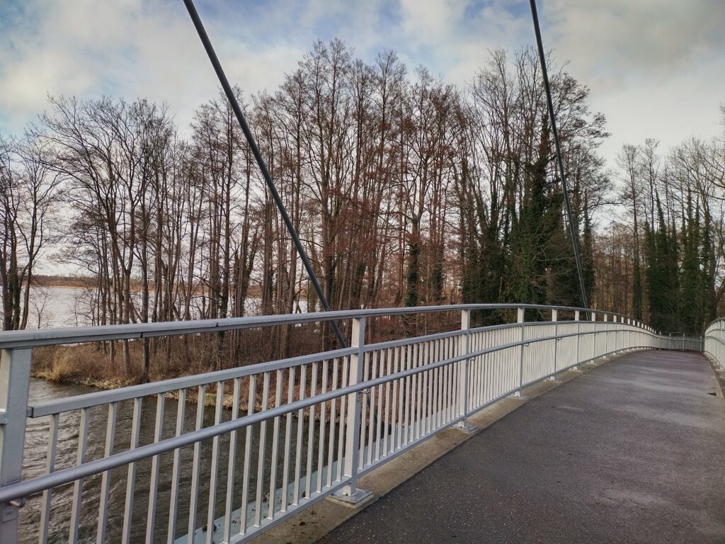 Fahrradbrücke über die Dahme